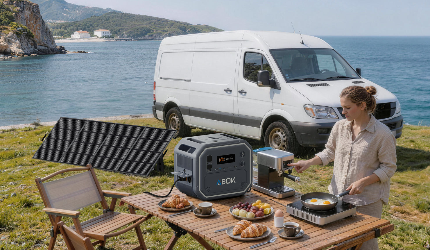 Ark2500 Power Station + 400W Solar Panel