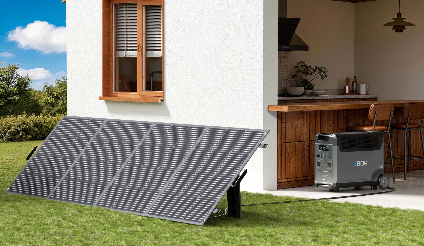 Ark3600 Power Station + 400W Solar Panel